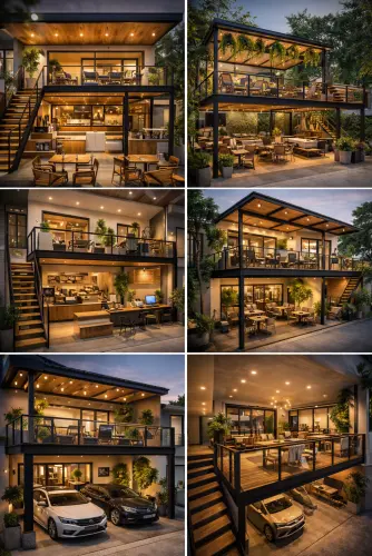 Mezannine Cafe Modern di Jatiasih